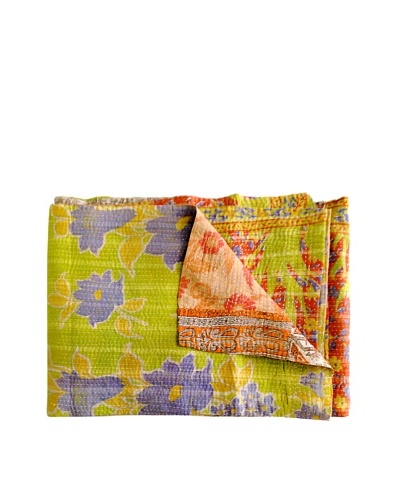 Kantha Collection Vintage Kantha Throw, Multi