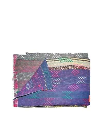 Kantha Collection Vintage Kantha Throw, Multi