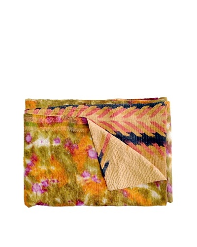 Kantha Collection Vintage Kantha Throw, Multi