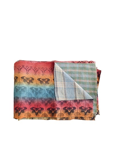 Kantha Collection Vintage Kantha Throw, Multi