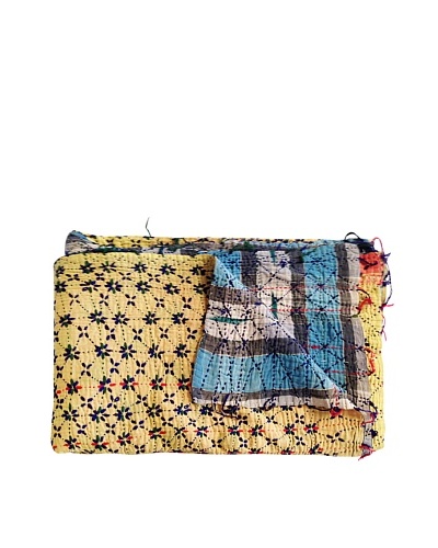 Kantha Collection Vintage Kantha Throw, Multi