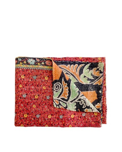 Kantha Collection Vintage Kantha Throw, Multi