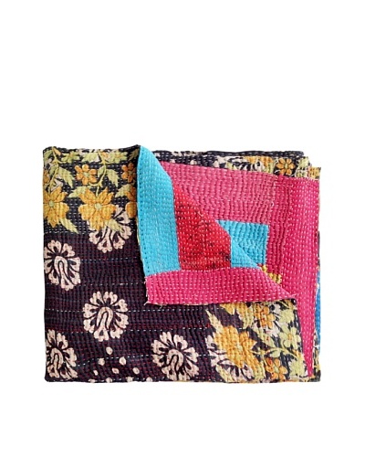 Kantha Collection Vintage Kantha Throw, Multi