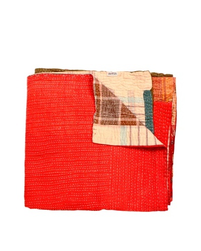 Kantha Throw, Multi, 50 x 80