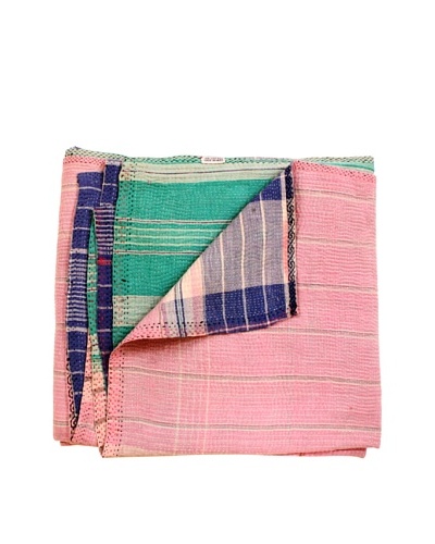 Kantha Throw, Multi, 50″ x 80″