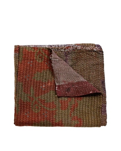 Kantha Throw, Multi, 50 x 80