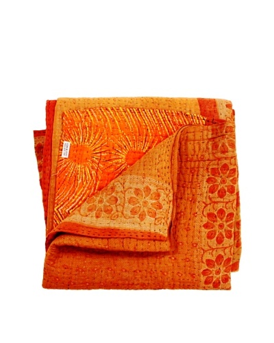 Kantha Throw, Multi, 50 x 80