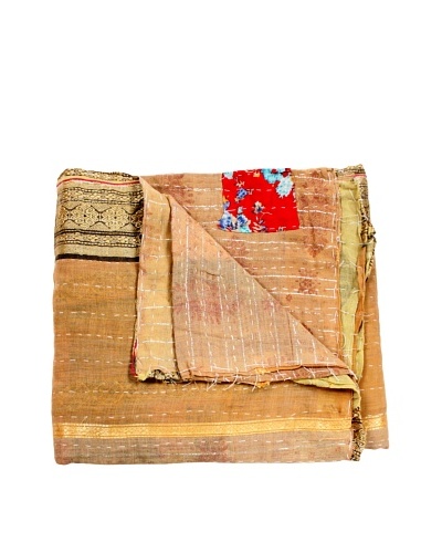 Kantha Throw, Multi, 50 x 80