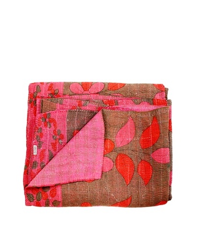 Kantha Throw, Multi, 50 x 80