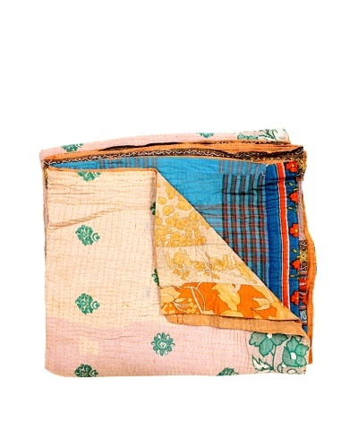 Kantha Throw, Multi, 50 x 80