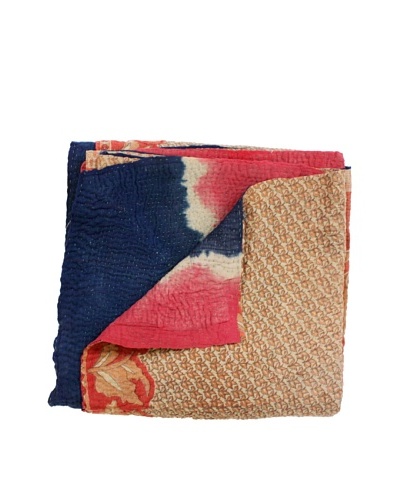 Kantha Throw, Multi, 50 x 80