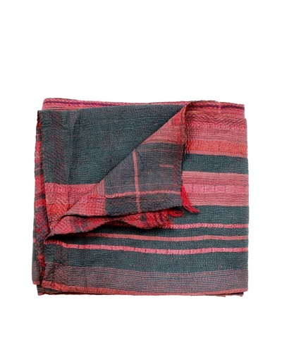 Kantha Throw, Multi, 50 x 80