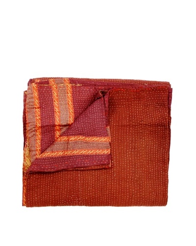 Kantha Throw, Multi, 50″ x 80″