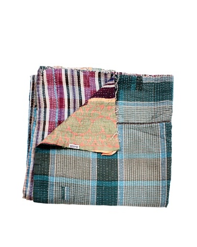 Kantha Throw, Multi, 50″ x 80″