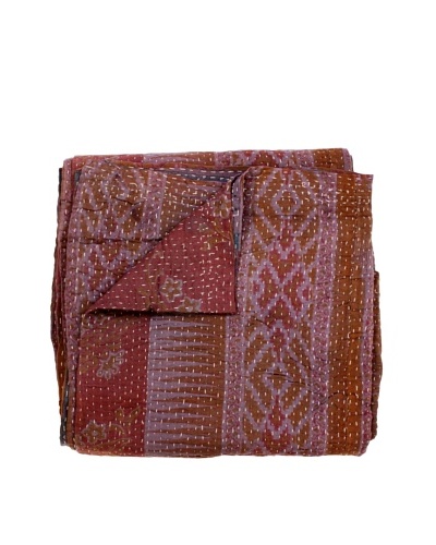 Kantha Throw, Multi, 50″ x 80″