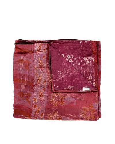 Kantha Throw, Multi, 50″ x 80″