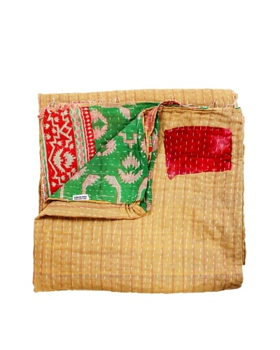 Kantha Throw, Multi, 50″ x 80″