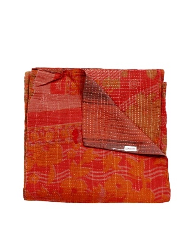 Kantha Throw, Multi, 50 x 80