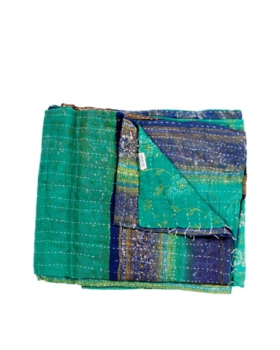 Kantha Throw, Multi, 50 x 80