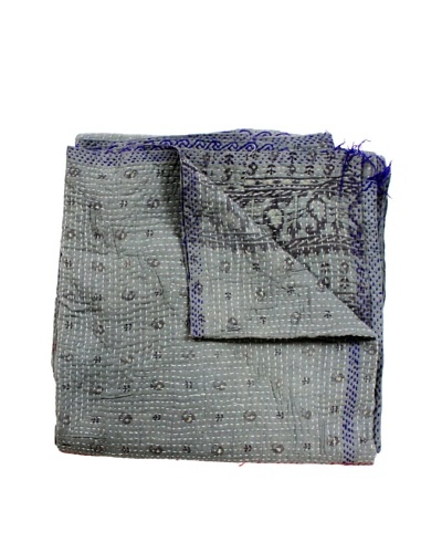 Kantha Throw, Multi, 50″ x 80″