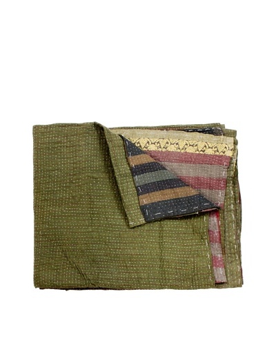 Kantha Throw, Multi, 50″ x 80″