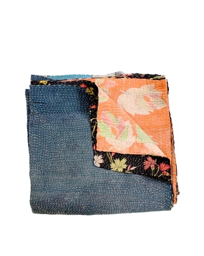 Kantha Throw, Multi, 50 x 80