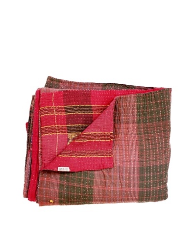 Kantha Throw, Multi, 50″ x 80″