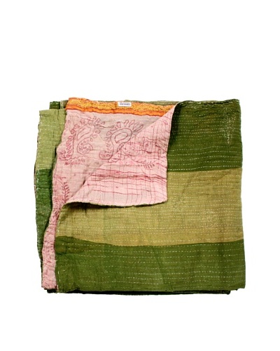 Kantha Throw, Multi, 50 x 80