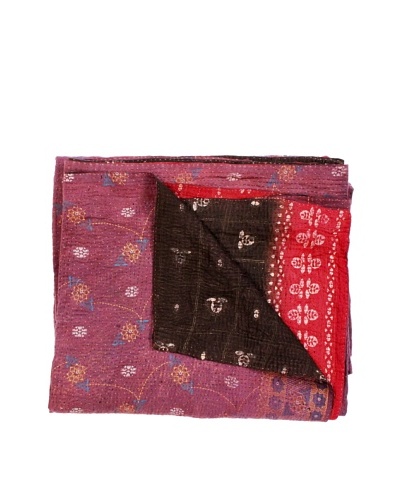 Kantha Throw, Multi, 50 x 80