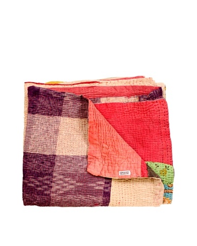 Kantha Throw, Multi, 50″ x 80″