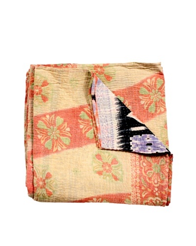 Kantha Throw, Multi, 50 x 80