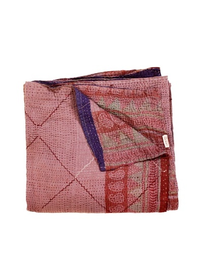 Kantha Throw, Multi, 50 x 80