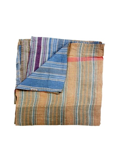 Kantha Throw, Multi, 50 x 80