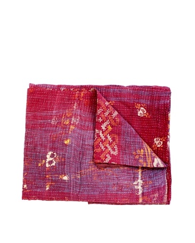 Kantha Throw, Multi, 50 x 80