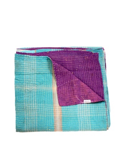 Kantha Throw, Multi, 50 x 80