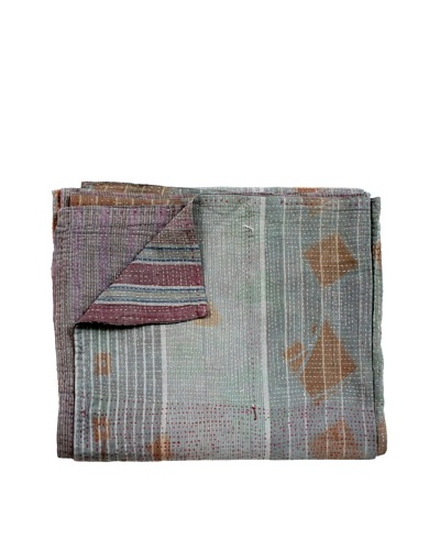 Kantha Throw, Multi, 50 x 80