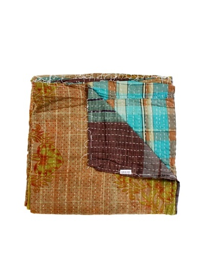 Kantha Throw, Multi, 50″ x 80″