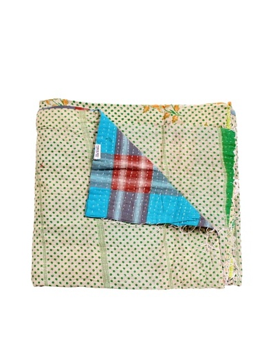 Kantha Throw, Multi, 50 x 80