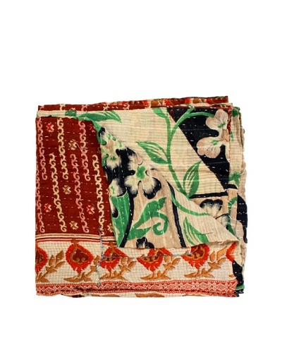 Kantha Throw, Multi, 50 x 80