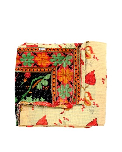 Kantha Throw, Multi, 50 x 80