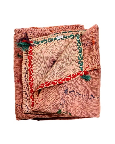 Kantha Throw, Multi, 50″ x 80″