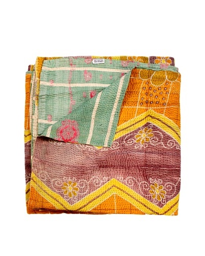 Kantha Throw, Multi, 50″ x 80″