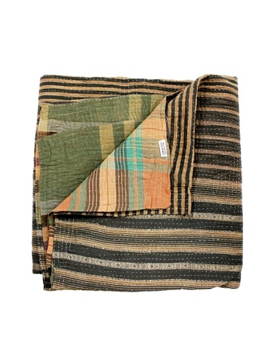 Kantha Throw, Multi, 50″ x 80″