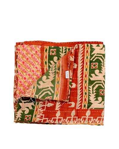 Kantha Throw, Multi, 50 x 80