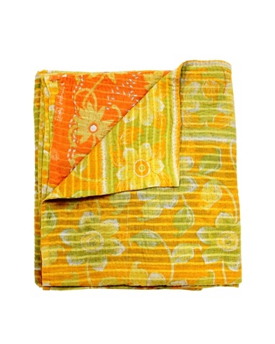 Kantha Throw, Multi, 50 x 80