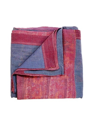 Kantha Throw, Multi, 50″ x 80″