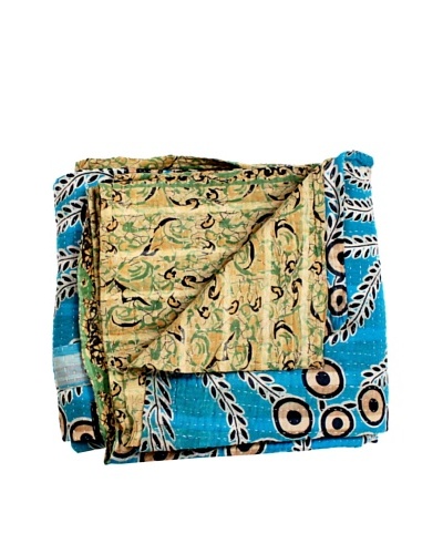 Kantha Throw, Multi, 50 x 80