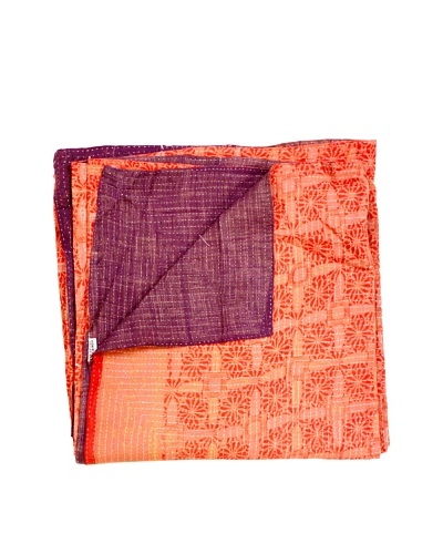 Kantha Throw, Multi, 50 x 80