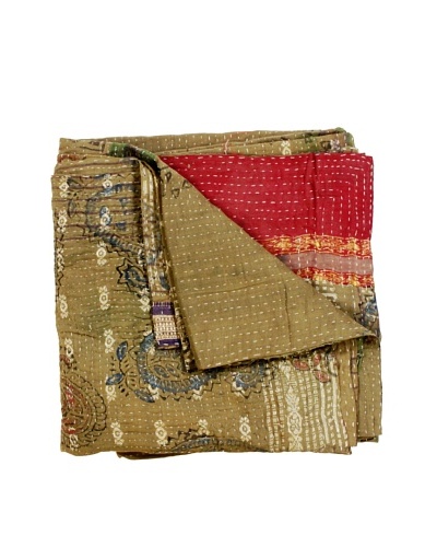 Kantha Throw, Multi, 50 x 80