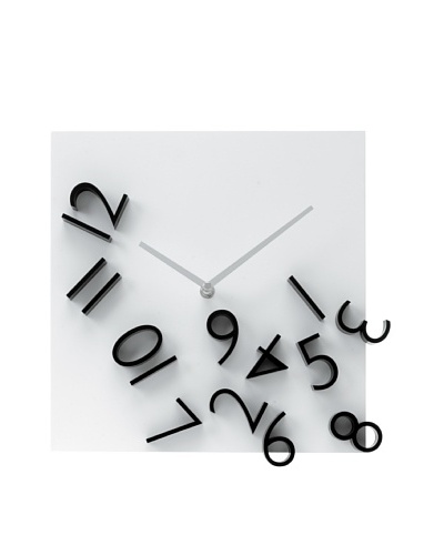 Karlsson Falling Numbers Wall Clock